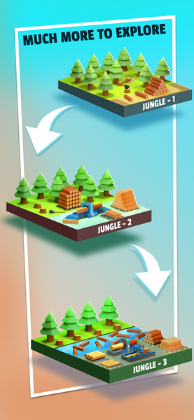 Wood Factory – Lumber Tycoon - عکس برنامه موبایلی اندروید