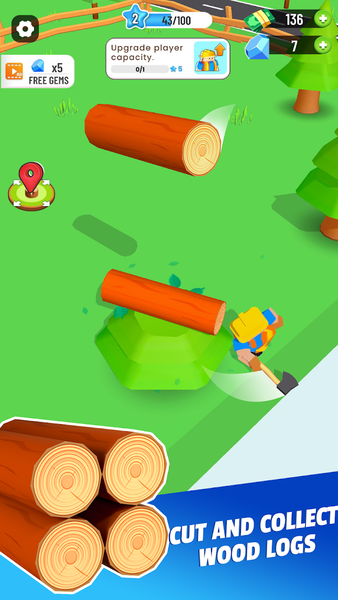 Wood Factory – Lumber Tycoon - عکس برنامه موبایلی اندروید