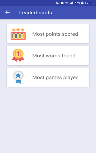 Anagram - Words Finder - Gameplay image of android game