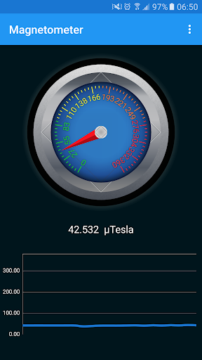 Magnetometer Metal Detector - Image screenshot of android app