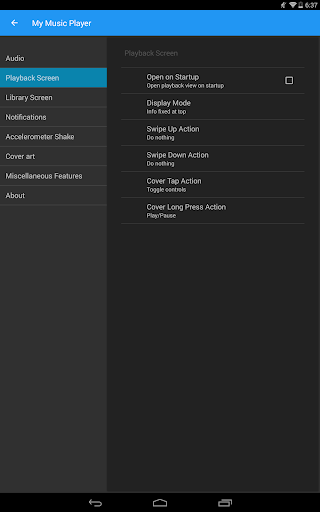My Music Player - Image screenshot of android app