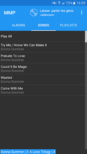 My Music Player - Image screenshot of android app