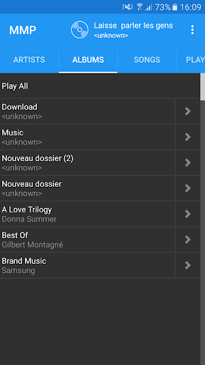 My Music Player - Image screenshot of android app