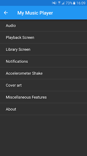 My Music Player - Image screenshot of android app