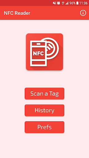 NFC Reader - Image screenshot of android app