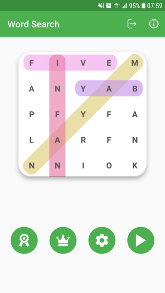 Word Search Puzzle Game - عکس بازی موبایلی اندروید