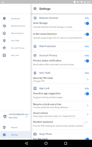 VIPRE Android Security - عکس برنامه موبایلی اندروید