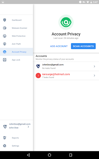 VIPRE Android Security - عکس برنامه موبایلی اندروید