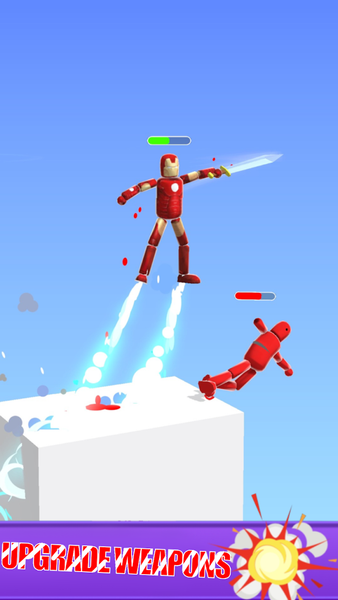 Stickman Sword Fighting - Gameplay image of android game