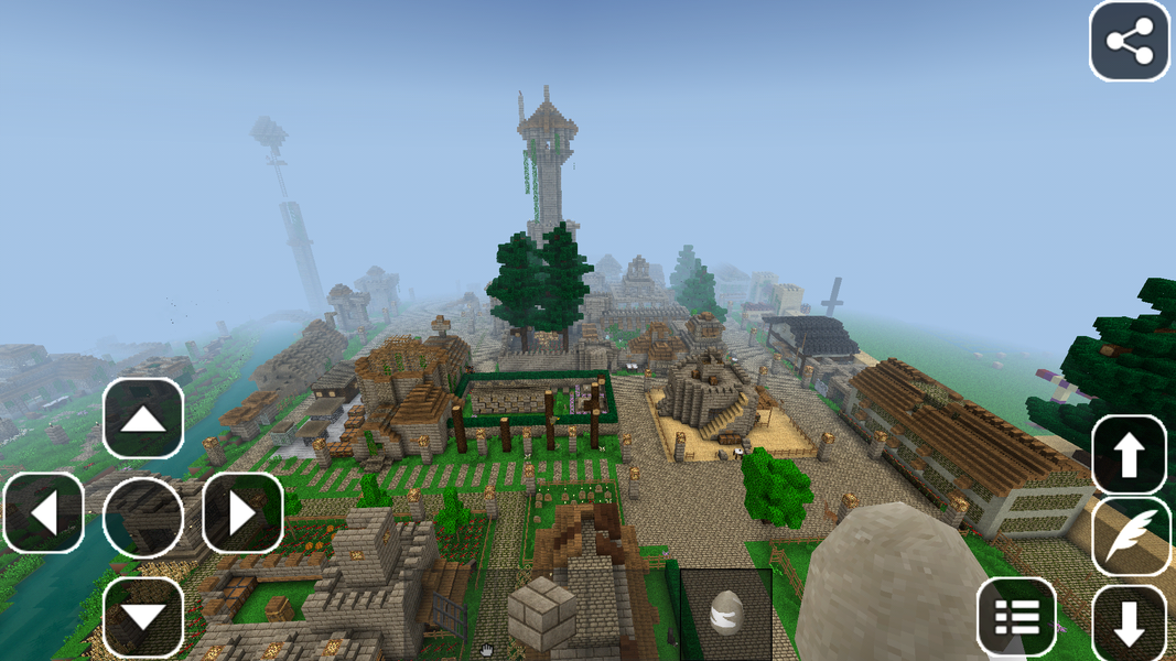 Micro Craft :Block House Craft - Gameplay image of android game
