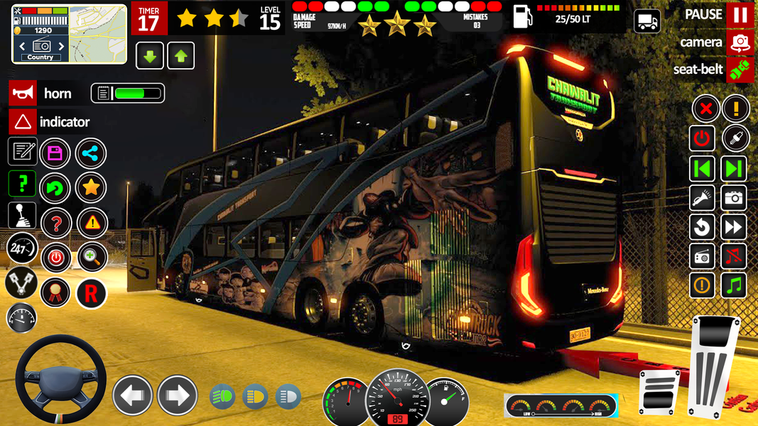 City Coach Bus Simulator Games - عکس بازی موبایلی اندروید