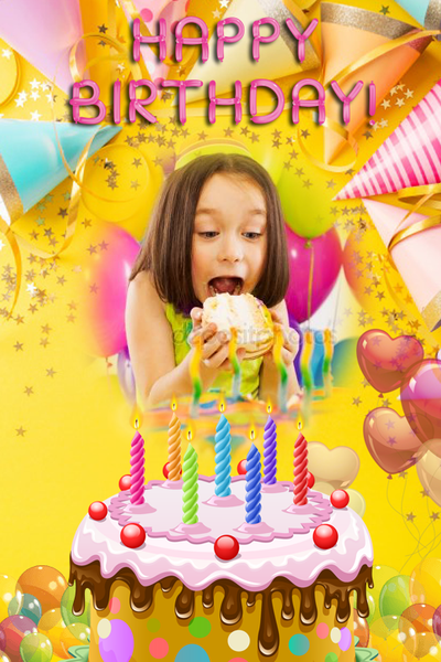 Happy Birthday Photo Frames - Image screenshot of android app