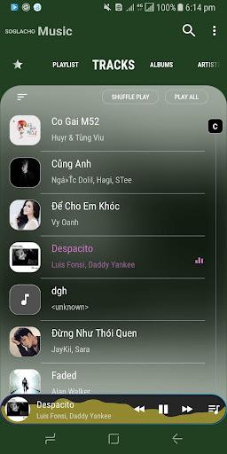 Music player One UI S۱۰ S۱۰+ - عکس برنامه موبایلی اندروید