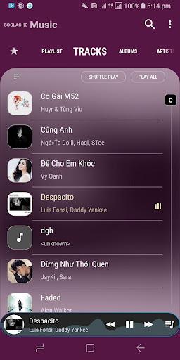 Music player One UI S۱۰ S۱۰+ - عکس برنامه موبایلی اندروید