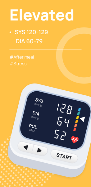 Blood Pressure & Sugar Tracker - Image screenshot of android app