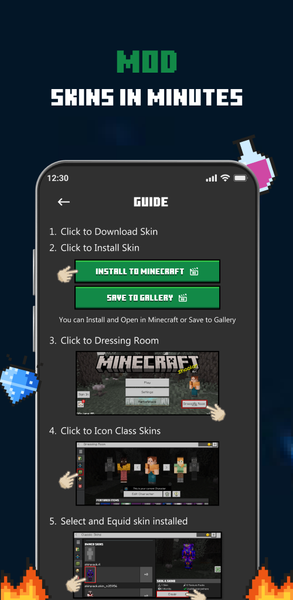 Mods For Minecraft - عکس برنامه موبایلی اندروید