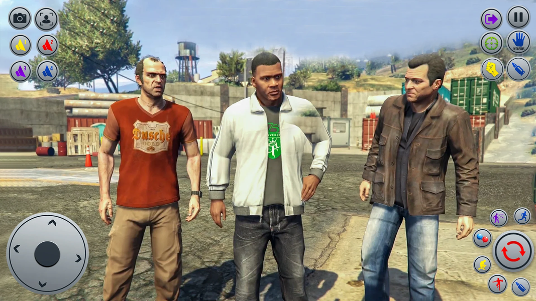 Open World Crime Mafia Game - Gameplay image of android game