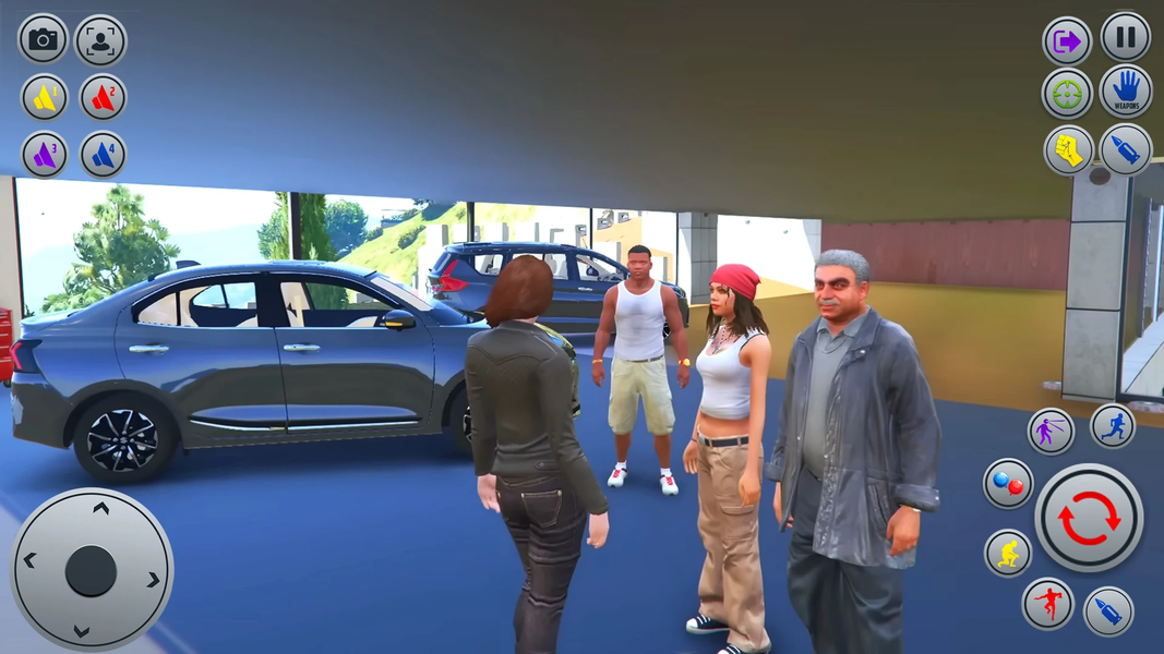 Open World Crime Mafia Game - Gameplay image of android game