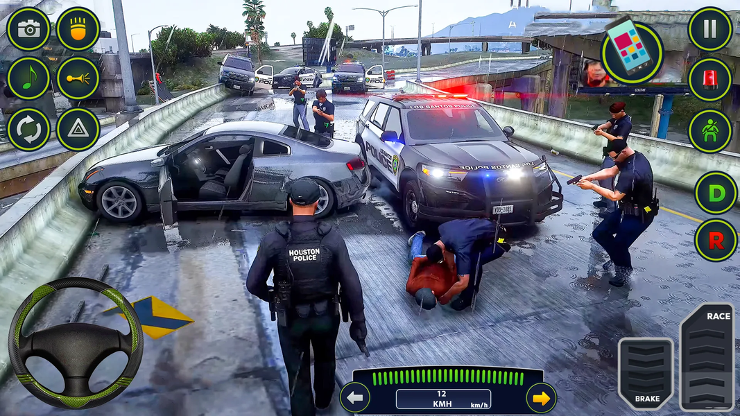 Police Cop Game Car Chase ۳D - عکس بازی موبایلی اندروید