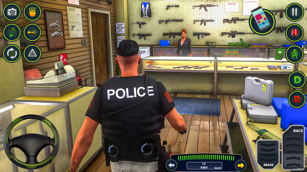 Police Cop Game Car Chase ۳D - عکس بازی موبایلی اندروید