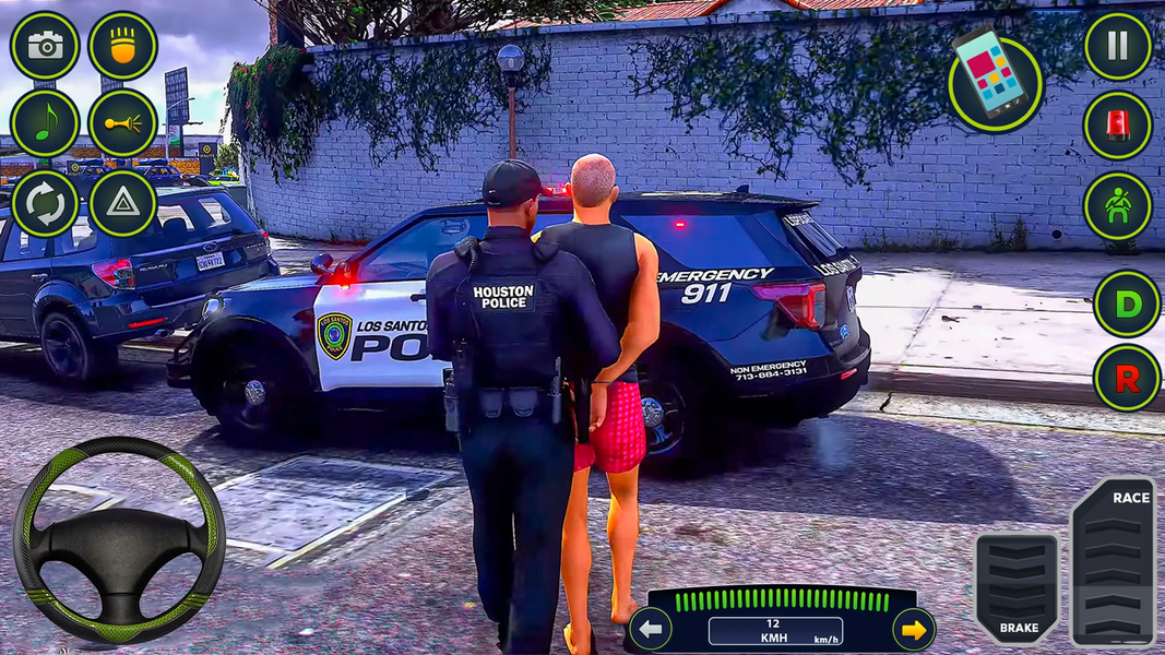Police Cop Game Car Chase ۳D - عکس بازی موبایلی اندروید
