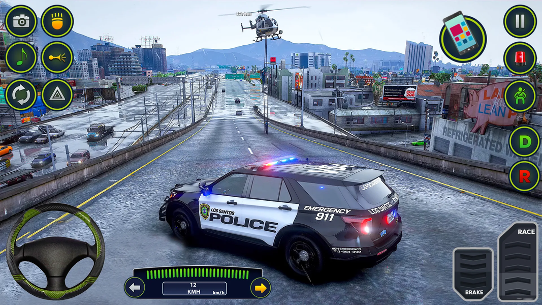 Police Cop Game Car Chase ۳D - عکس بازی موبایلی اندروید