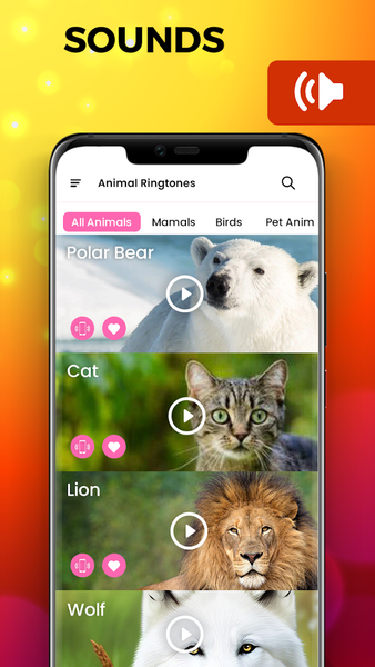 Animal Ringtones - Bird Sounds - Image screenshot of android app