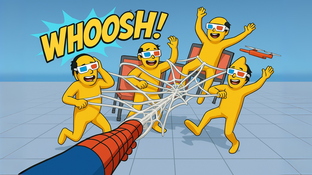 Annoying daddy punch game 3D - Gameplay image of android game