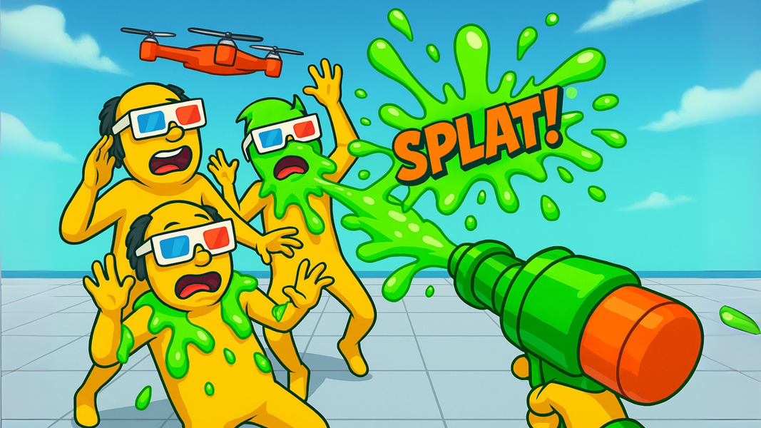 Annoying daddy punch game 3D - Gameplay image of android game