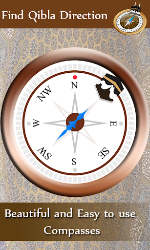 Qibla Compass- Qibla Direction - Image screenshot of android app