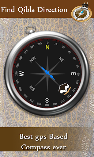 Qibla Compass- Qibla Direction - Image screenshot of android app