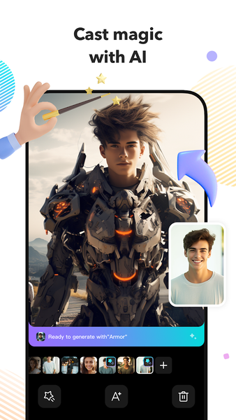 Meco - AI Character Chat - Image screenshot of android app