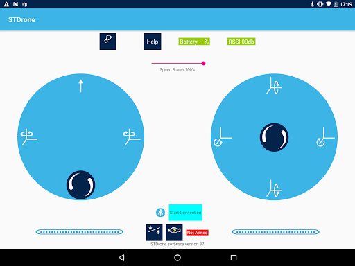 ST BLE Drone - عکس برنامه موبایلی اندروید