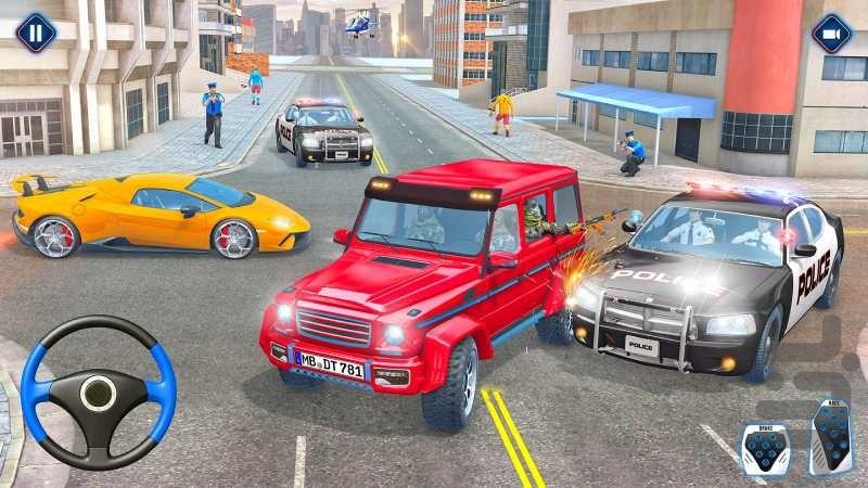 بازی ماشین پلیسی - عکس بازی موبایلی اندروید