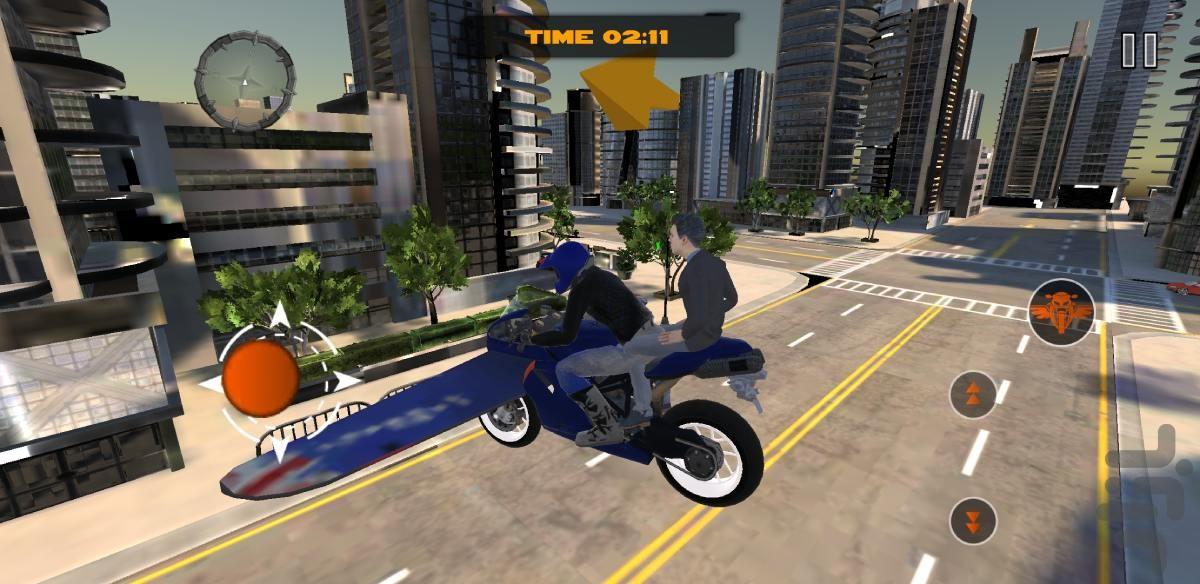 بازی موتور پرنده - عکس بازی موبایلی اندروید