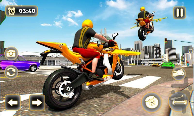 بازی موتور پرنده - عکس بازی موبایلی اندروید