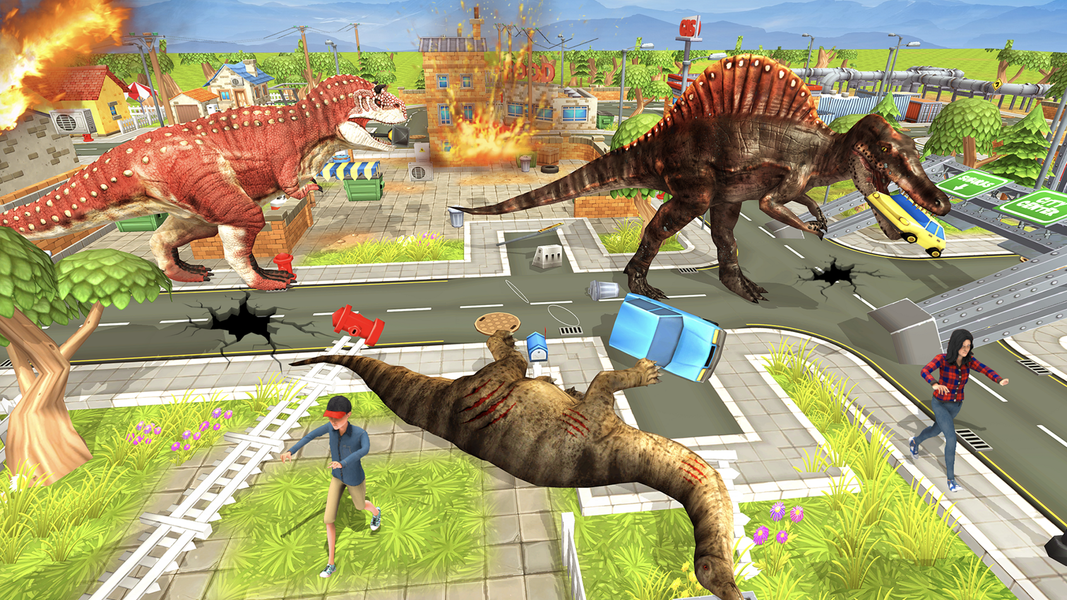 Dinosaur Game ۲۰۲۲: Dino Games - عکس بازی موبایلی اندروید
