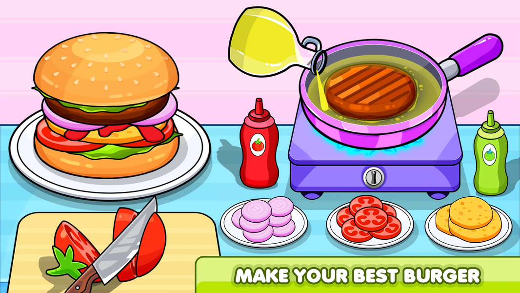 kitchen Set Cooking Games Chef - عکس بازی موبایلی اندروید