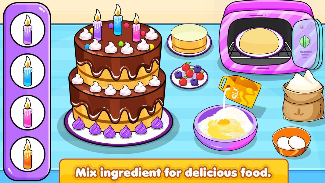 kitchen Set Cooking Games Chef - Gameplay image of android game