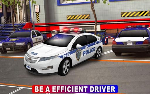 Drive Police Parking Car Games - Gameplay image of android game