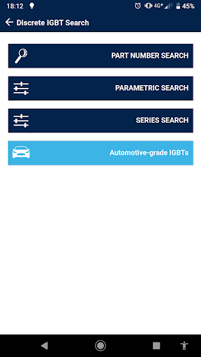 STPOWER IGBT Finder - Image screenshot of android app