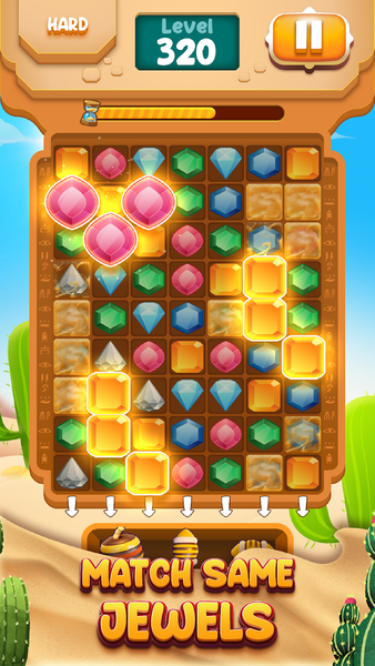 Desert Jewel - Gameplay image of android game
