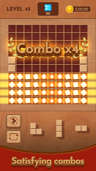 Woody Block Mania - عکس بازی موبایلی اندروید
