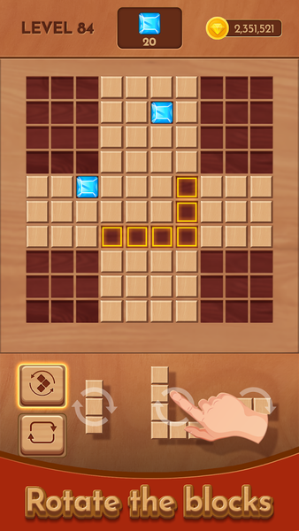 Woody Block Mania - عکس بازی موبایلی اندروید