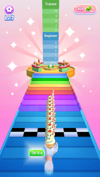 Ice Cream Stack - عکس بازی موبایلی اندروید