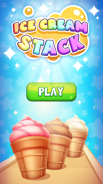 Ice Cream Stack - عکس بازی موبایلی اندروید