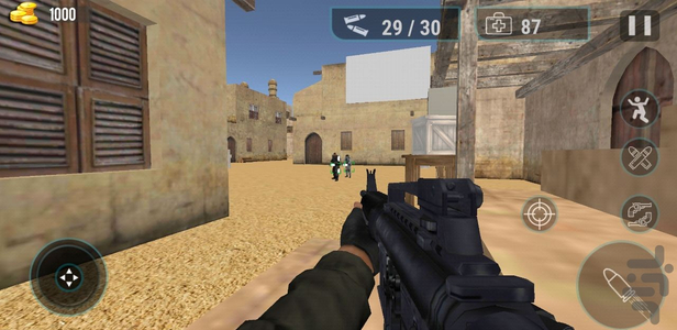 بازی کماندو - Gameplay image of android game