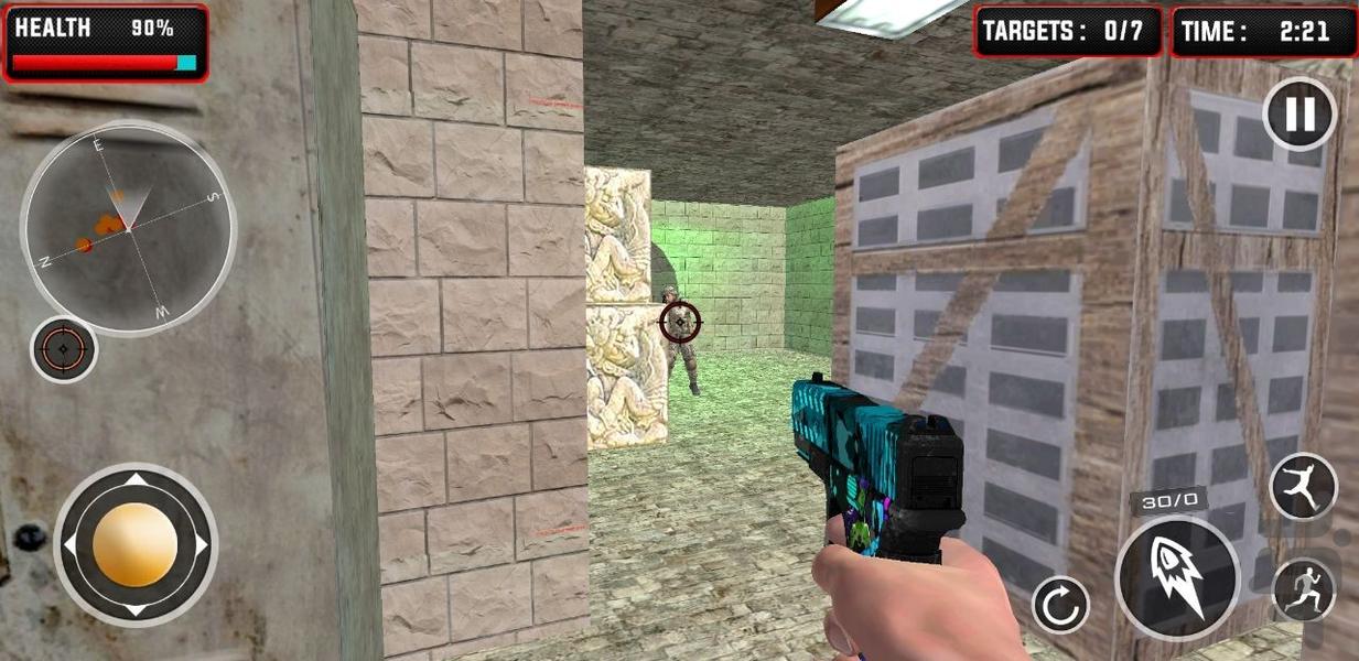 بازی کانتر شوتینگ - عکس بازی موبایلی اندروید