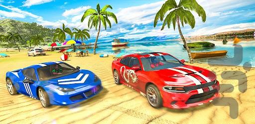 بازی ماشین ساحلی - عکس بازی موبایلی اندروید