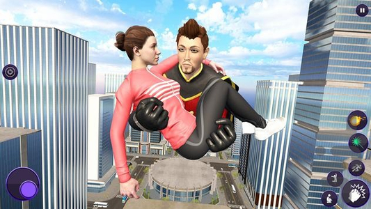 بازی سوپرمن - Gameplay image of android game